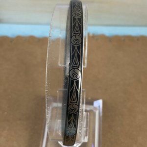 Vintage Michaela Frey Gold on Black Bracelet